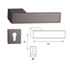 High Security Design Luxury Furniture Bedroom Main Door Handles Locks Door Lock